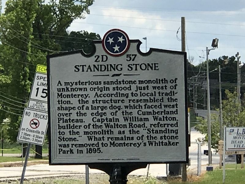 Standing Stone Marker image. Click for full size.