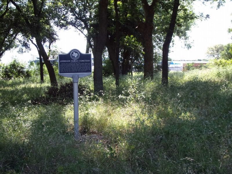 Anderson Family Cemetery Marker image. Click for full size.
