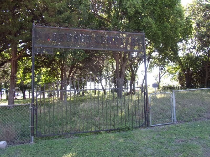 Anderson Family Cemetery image. Click for full size.