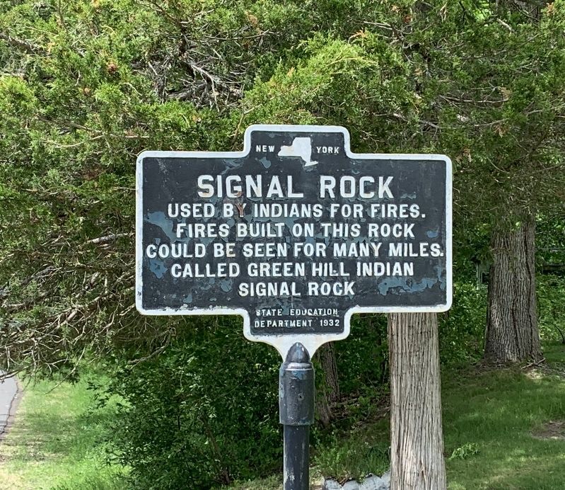 Signal Hill Marker. Click for full size. Signal Hill Marker image. Click for full size.