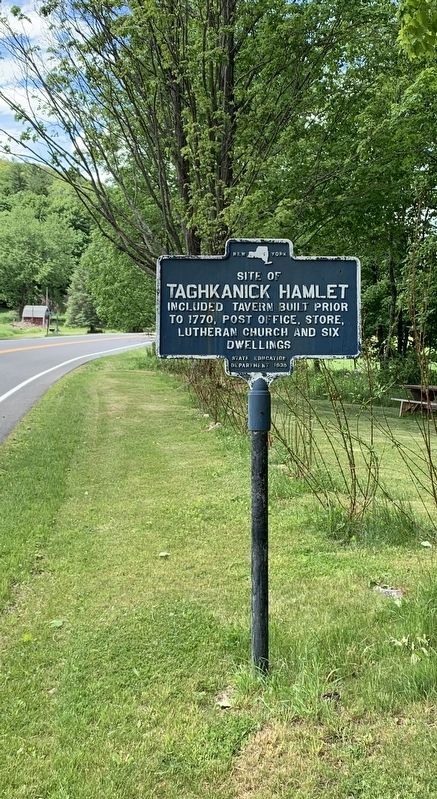 Taghkanic Hamlet Marker image. Click for full size.