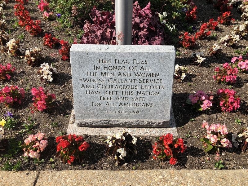 This Flag Flies Marker image. Click for full size.