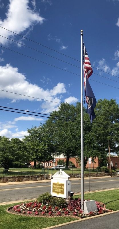 This Flag Flies Marker image. Click for full size.