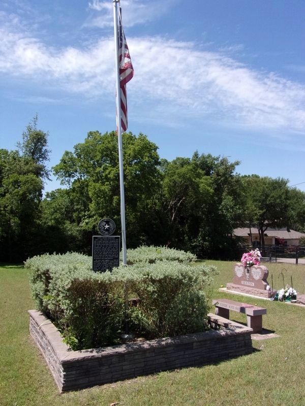 Long Creek Cemetery Marker. Click for full size. Long Creek Cemetery Marker image. Click for full size.