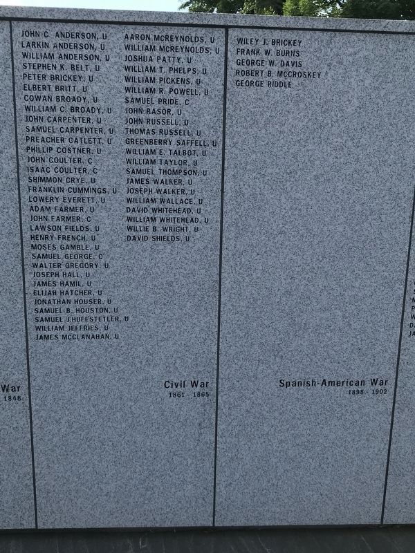 Blount County War Dead Memorial image. Click for full size.