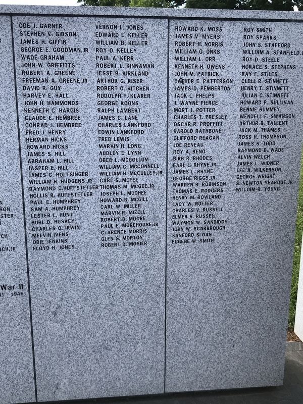 Blount County War Dead Memorial image. Click for full size.