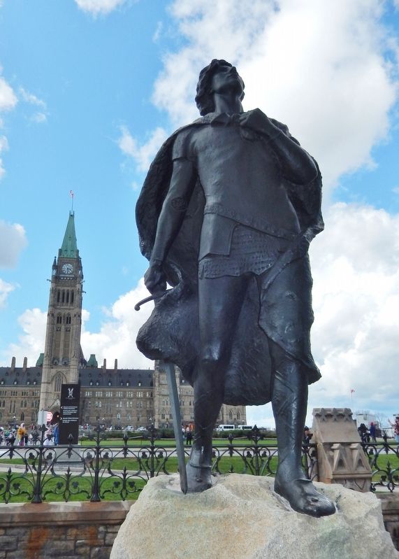 Sir Galahad Statue image. Click for full size.
