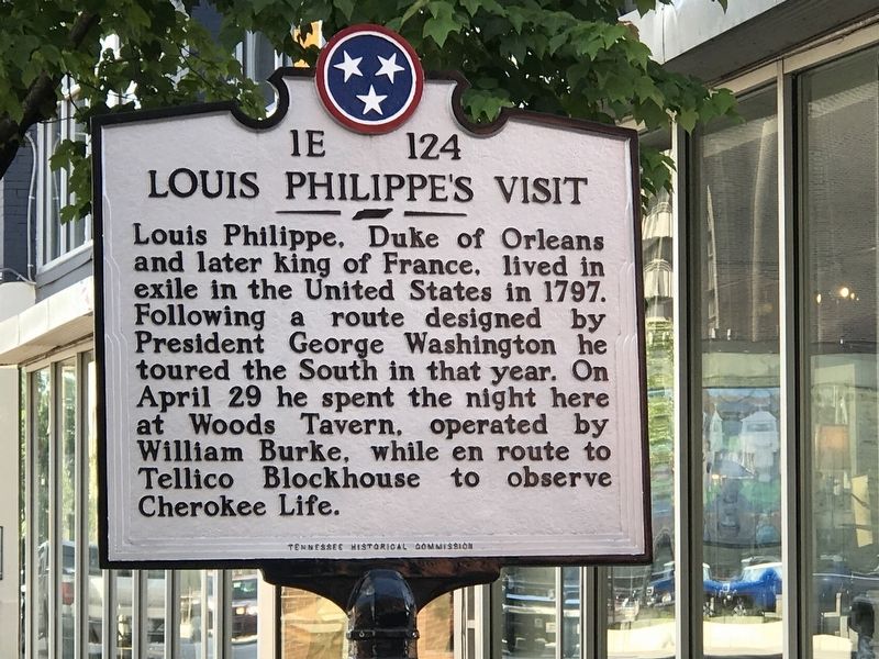 Louis Philippe's Visit Marker image. Click for full size.