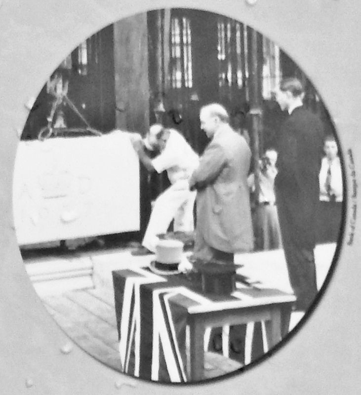 Marker detail: Bank Cornerstone, 1937. Click for full size. Marker detail: Bank Cornerstone, 1937 image. Click for full size.