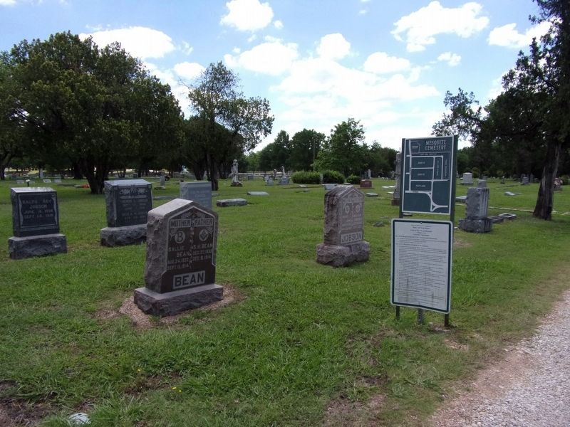 Mesquite Cemetery image. Click for full size.