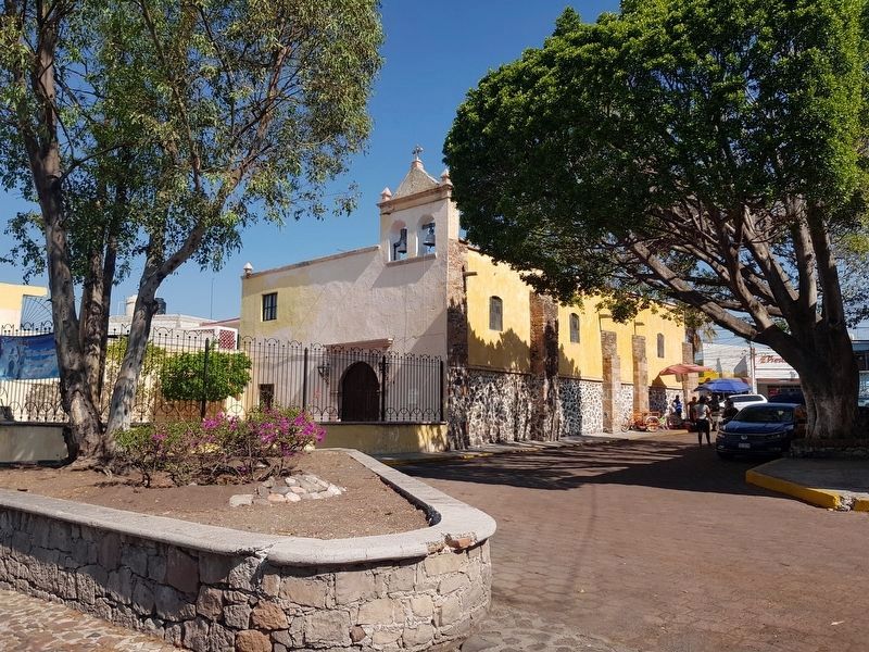 Chapel of the Holy Cross and Marker image. Click for full size.