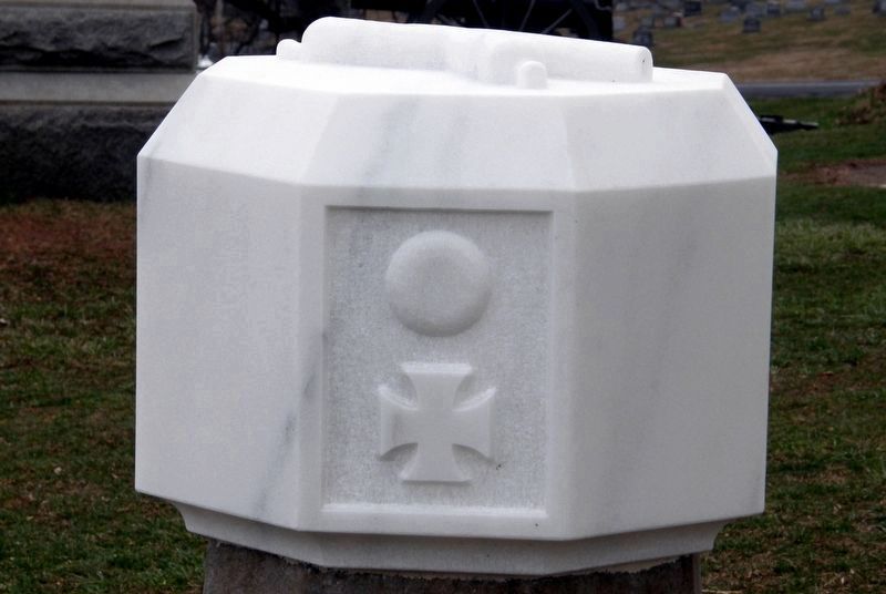 Battery B, 1st Pennsylvania Light Artillery Monument. Click for full size. Battery B, 1st Pennsylvania Light Artillery Monument image. Click for full size.