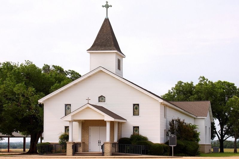 Saints Cyril and Methodius Catholic Church and Marker image. Click for full size.