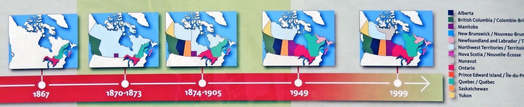 Marker detail: An Evolving Nation / Une nation en evolution image. Click for full size.