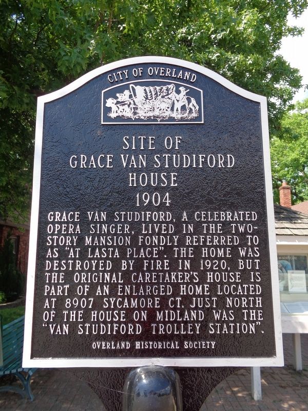 Site of Grace Van Studiford House Marker image. Click for full size.