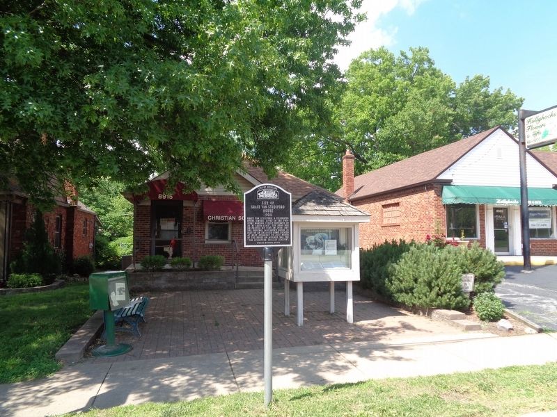 Site of Grace Van Studiford House Marker image. Click for full size.