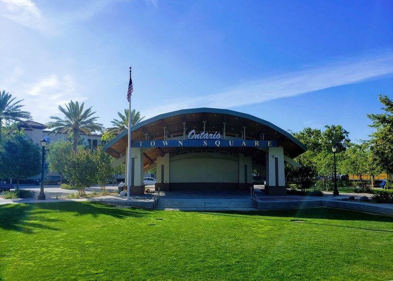 Ontario Town Square Amphitheater. Click for full size. Ontario Town Square Amphitheater image. Click for full size.