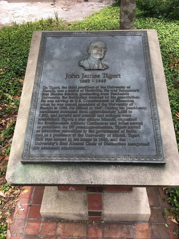 John James Tigert Marker. Click for full size. John James Tigert Marker image. Click for full size.