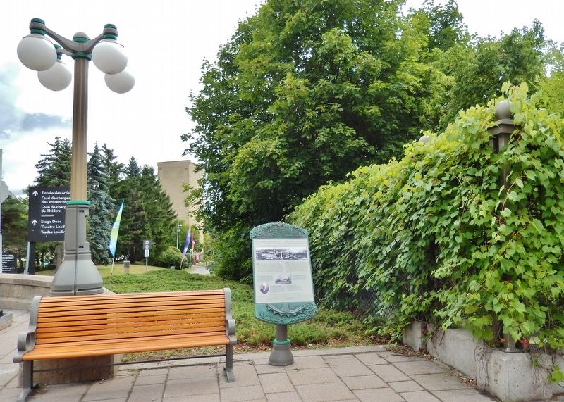 La Tour de Lessivage / The Digester Tower Marker. Click for full size. La Tour de Lessivage / The Digester Tower Marker image. Click for full size.