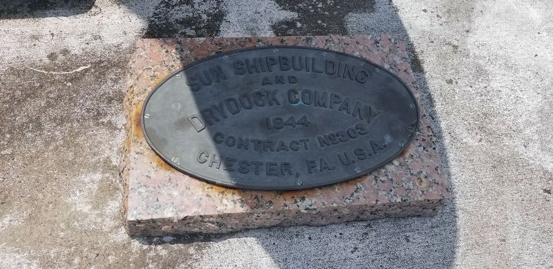 U.S.S. Texaco Mississippi Marker image. Click for full size.