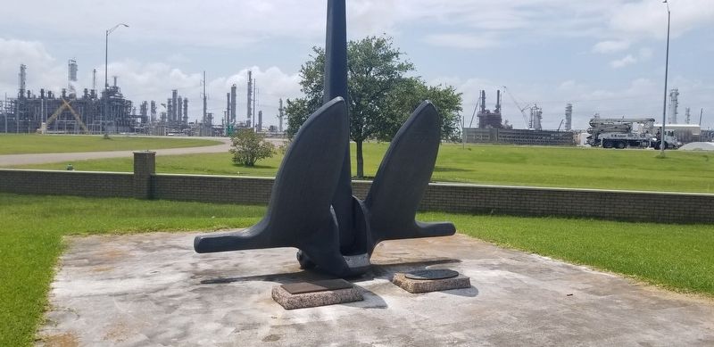 U.S.S. Texaco Mississippi Marker image. Click for full size.