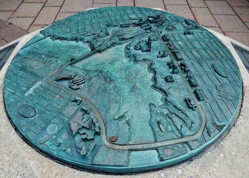 Marker detail: Gatineau, Quebec. Click for full size. Marker detail: Gatineau, Quebec image. Click for full size.