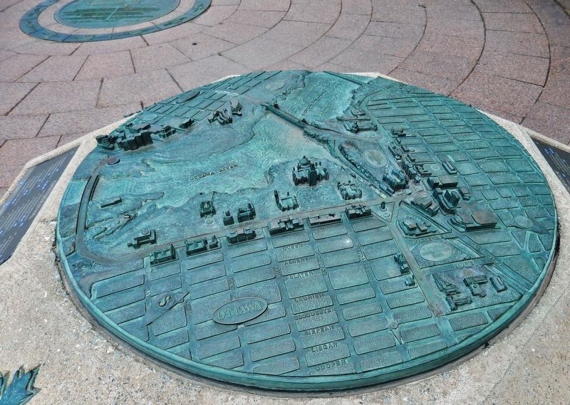 Marker detail: Ottawa, Ontario. Click for full size. Marker detail: Ottawa, Ontario image. Click for full size.
