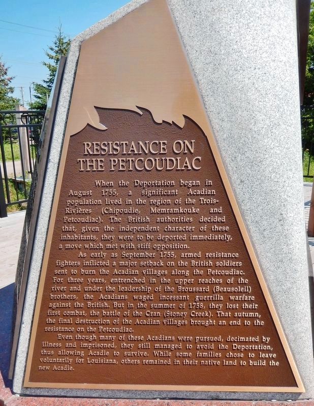 Resistance on the Petcoudiac (<i>English</i>) image. Click for full size.