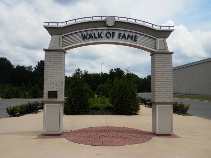 Grambling Walk of Fame/Legends Square image. Click for full size.