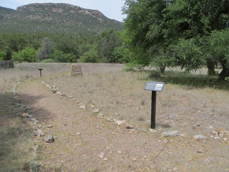 Camp Rucker and the Indian Scouts Marker image. Click for full size.
