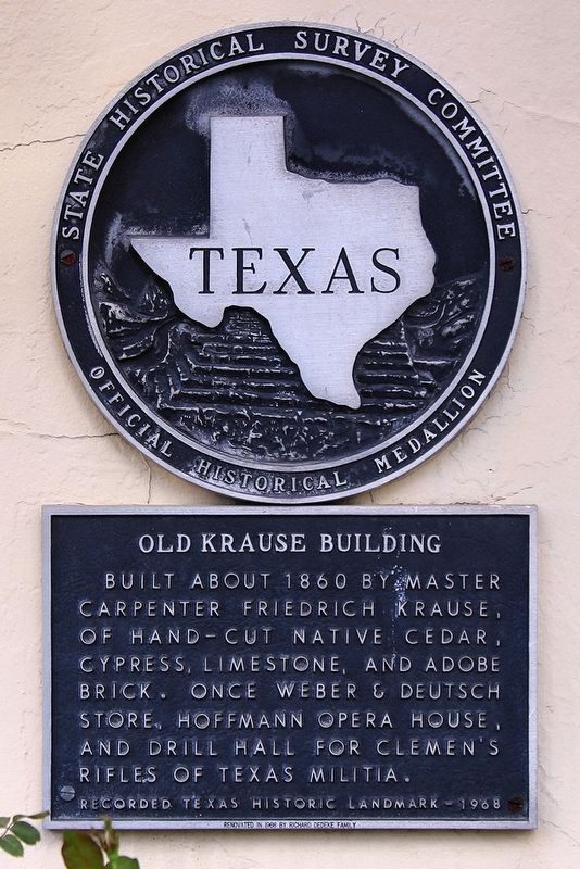 Old Krause Building Marker image. Click for full size.