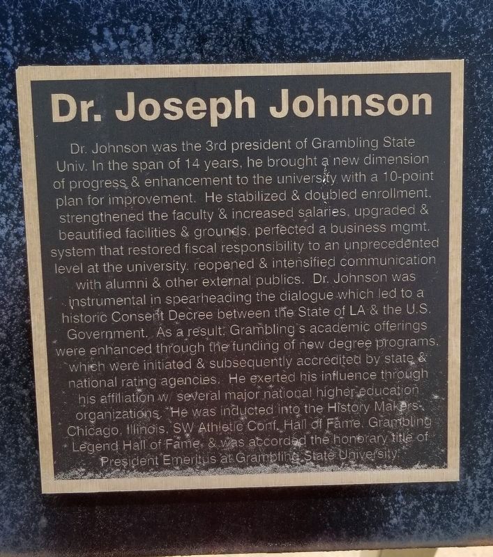 Dr. Joseph Johnson Marker image. Click for full size.