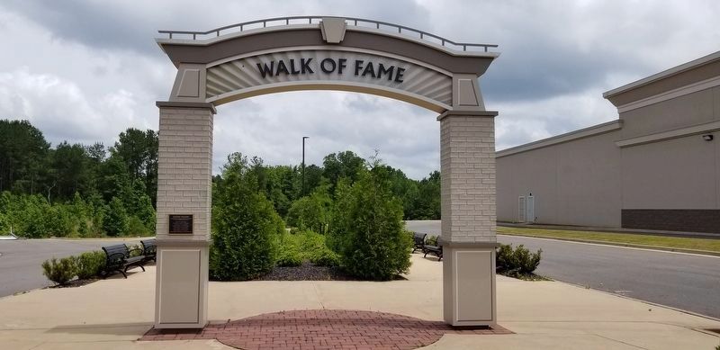Grambling Walk of Fame/Legends Square image. Click for full size.