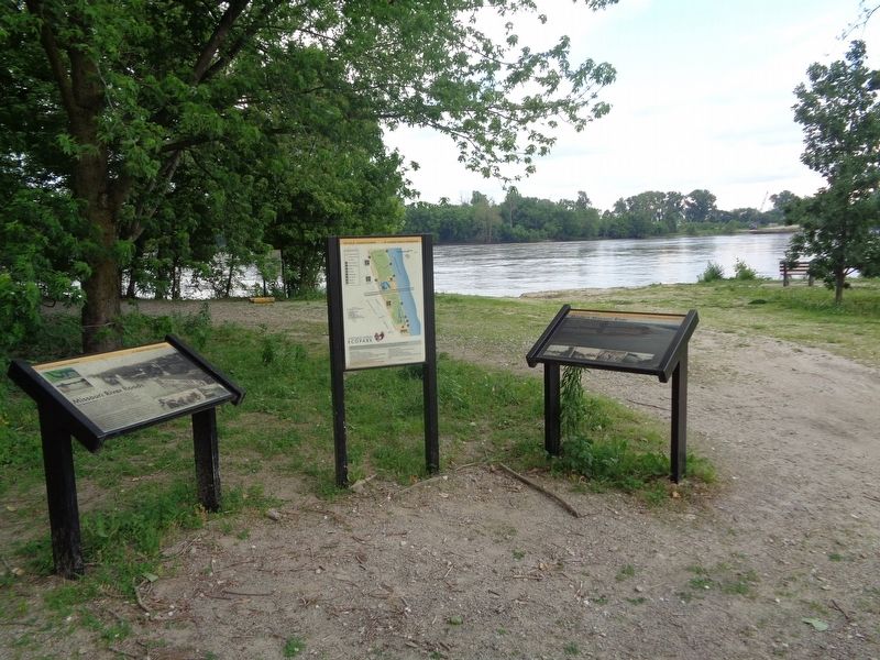 Missouri River floods Marker image. Click for full size.