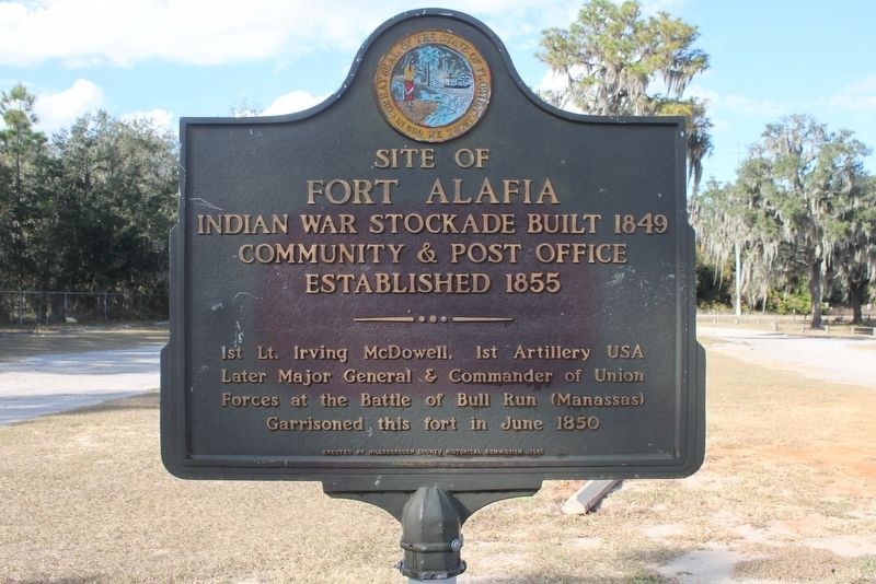 Site of Fort Alafia Marker image. Click for full size.