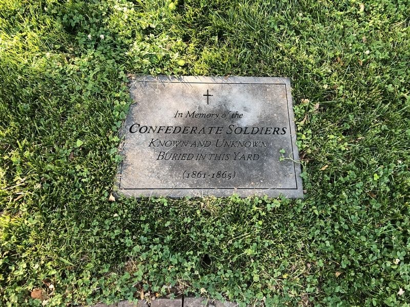 Confederate Soldiers Marker. Click for full size. Confederate Soldiers Marker image. Click for full size.