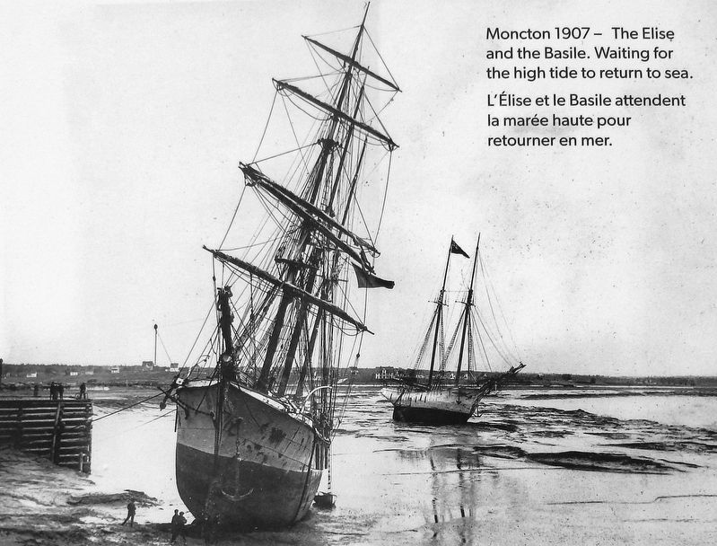 Marker detail: Moncton 1907. Click for full size. Marker detail: Moncton 1907 image. Click for full size.