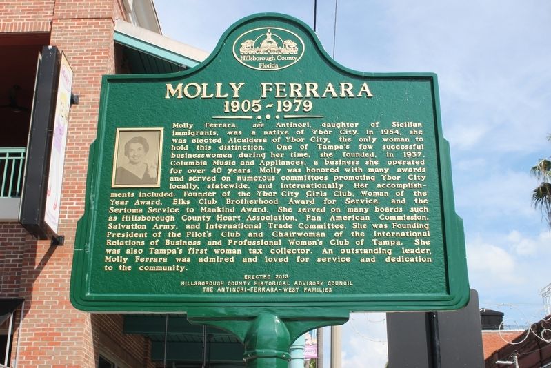 Molly Ferrara Marker image. Click for full size.