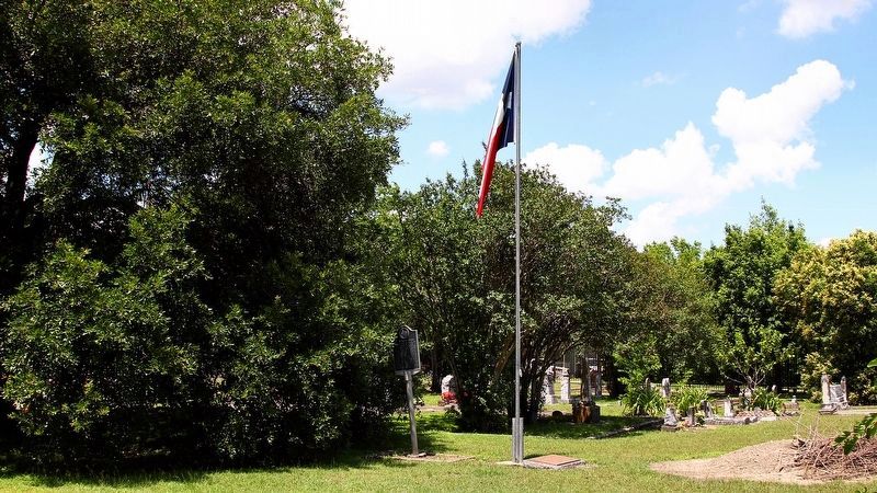 The New Braunfels Cemetery Marker Area image. Click for full size.