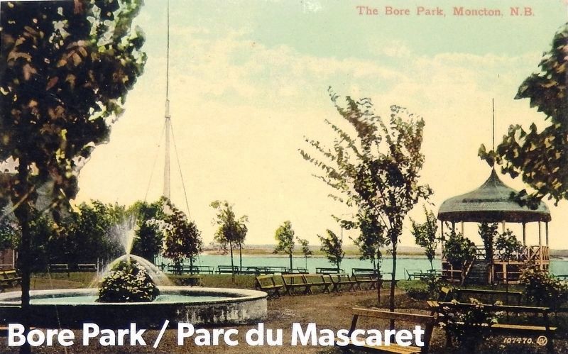 Marker detail: Bore Park / Le parc du Mascaret image. Click for full size.