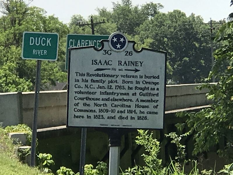 Isaac Rainey Marker image. Click for full size.