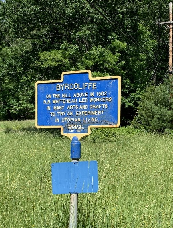 Byrdcliffe Marker image. Click for full size.
