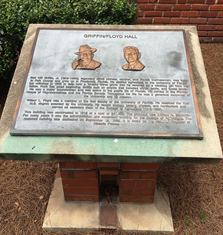 Griffin/Floyd Hall Marker image. Click for full size.