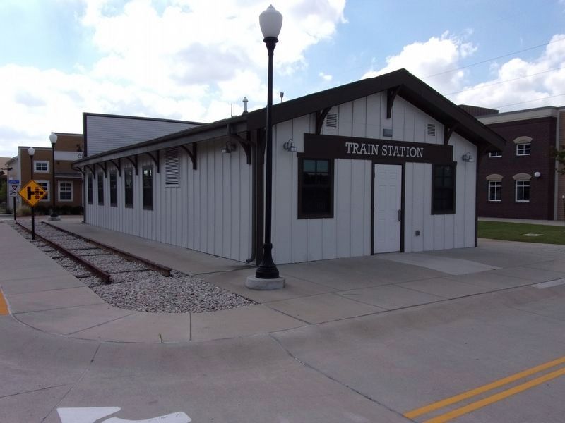 The Coppell Railroad Depot. Click for full size. The Coppell Railroad Depot image. Click for full size.