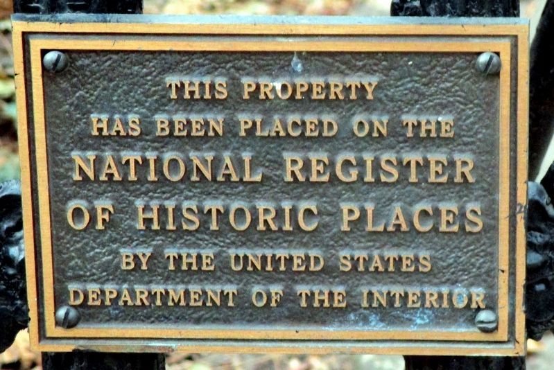 326, 328, 330 East 18th Street Houses NRHP plaque image. Click for full size.