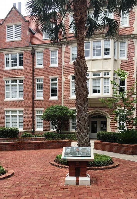 Leigh Hall Marker. Click for full size. Leigh Hall Marker image. Click for full size.