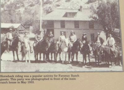 <i>Photo on</i> Faraway Ranch Marker image. Click for full size.