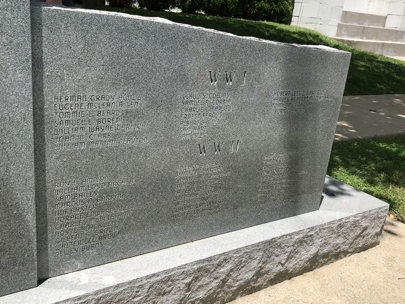 Marshall County Veterans Memorial image. Click for full size.