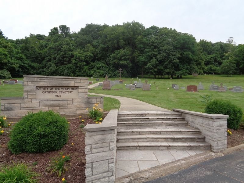 Nativity of the Virgin Mary Orthodox Cemetery. Click for full size. Nativity of the Virgin Mary Orthodox Cemetery image. Click for full size.