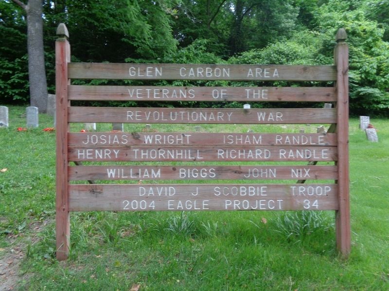 Revolutionary War Patriots gravesite. Click for full size. Revolutionary War Patriots gravesite image. Click for full size.